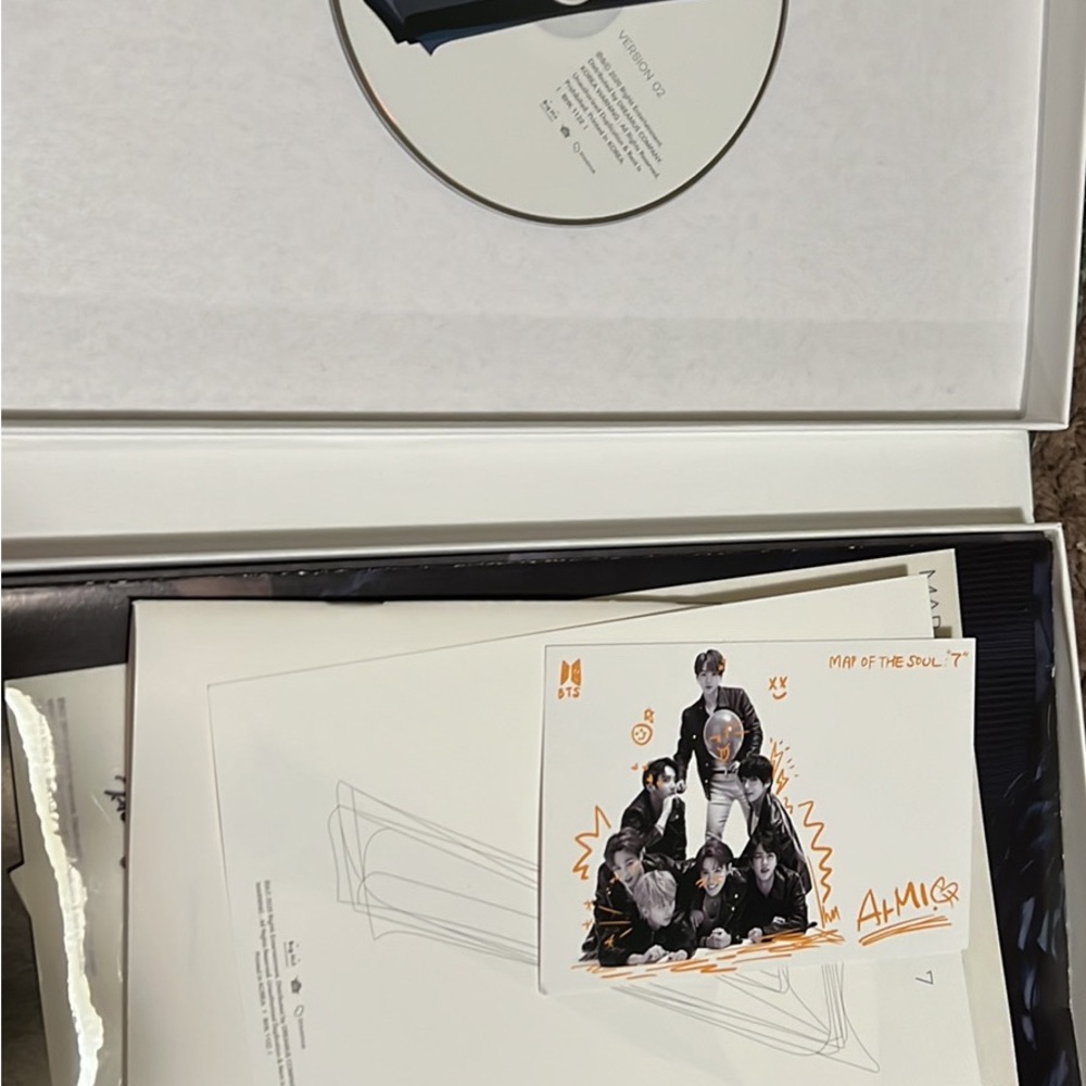 BTS map of the soul version 2 album